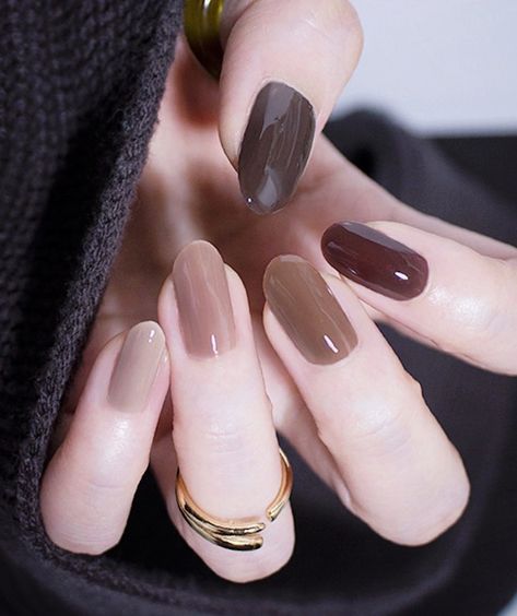 Asia Nails, Classy Acrylic Nails, Soft Nails, Manicures Designs, Nail Polish Designs, Espresso Martini, Fancy Nails, Short Acrylic Nails, Nail Manicure