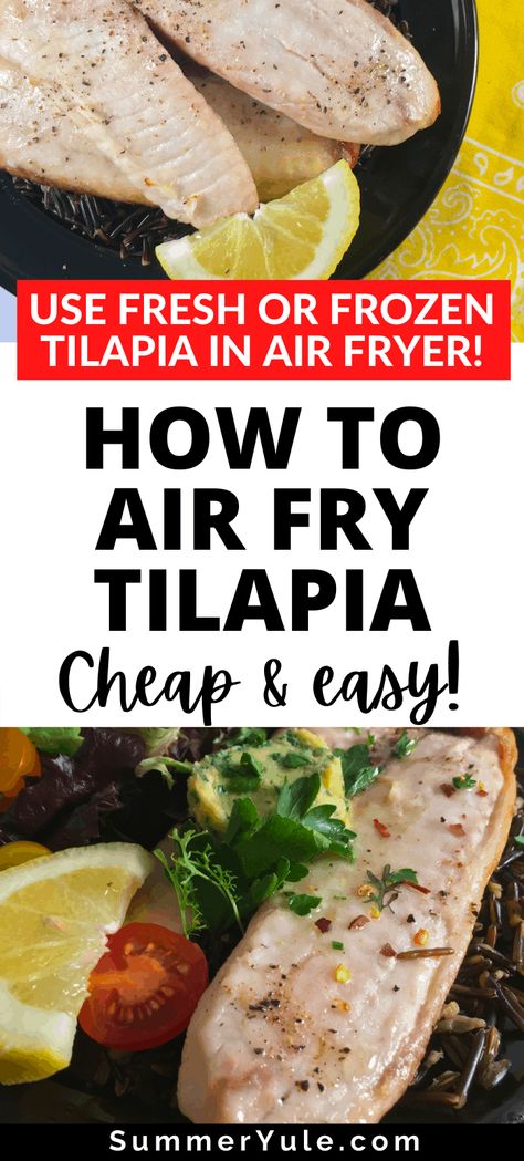 Talapia Ideas Air Fryer Keto, Frozen Tilapia Air Fryer Recipes, Air Fry Tilapia Fillet, Air Fry Frozen Fish Fillet, Talapia Ideas Air Fryer Frozen, Air Fryer Frozen Tilapia Fillets, Frozen Tilapia In Air Fryer, Air Fry Fish Fillet, Air Fryer Frozen Fish Fillets