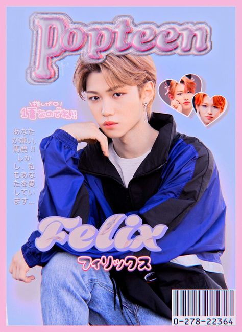 #leefelix Felix Popteen, Kpop Posters, Binder Covers, Lee Felix, Felix Stray Kids, Love You More Than, Love You More, Love Of My Life, Of My Life