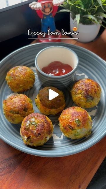 Corn Recipes Indian Snacks, Appe Recipe Indian, Corn Recipes Indian, Cheese Corn Balls Recipe, Corn Balls, Fried Corn Recipes, Boil Sweet Corn, Foodie Couple, Indian Diet Recipes