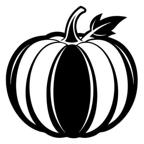 Black and White Pumpkin Clipart with Leaf Unicorn Patch, Scary Halloween Pumpkins, Thanksgiving Clipart, Pumpkin Illustration, Pilgrim Hat, Pumpkin Clipart, Pumpkin Thanksgiving, Halloween Pumpkins Carvings, Lantern Design