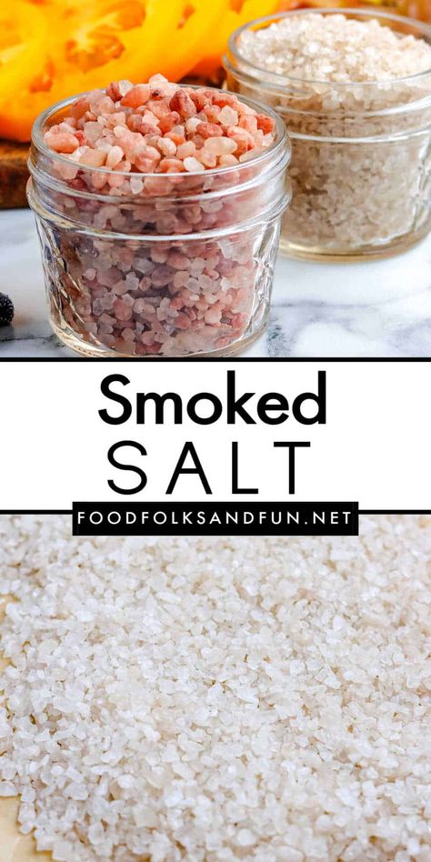 Diy Smoked Salt, Flavoured Salt Recipes, Smoked Salt Recipe How To Make, Smoked Salt Recipe, Smoked Spices, Infused Salt Recipes, Herb Salts, Flavored Salts Recipes, Herb Salt Recipe