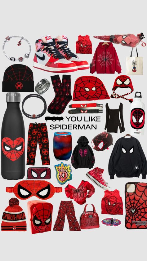 Spider Man Quinceanera, Aesthetic Spiderman Wallpaper, Spider Man Outfits Ideas, Spiderman Things, Bad Christmas, Spiderman Room, All Spiderman, Spiderman Outfit, Man Aesthetic