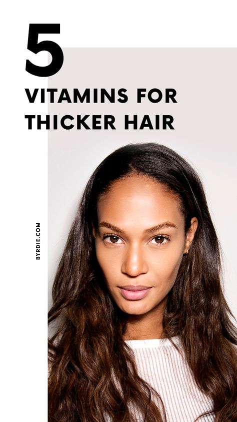 How To Get Thick Hair, How To Get Thicker Hair, Thicker Hair Remedies, Thick Hair Solutions, Best Hair Vitamins, Make Hair Thicker, Thick Hair Remedies, Thick Hair Growth, Get Thicker Hair