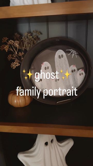 Halloween Ghost Family, Andrea Nelson Art, Ghost Family, Acrylic Markers, Little Family, White Acrylic Paint, Family Crafts, Amazon Storefront, For Eyes