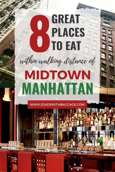 Christmas Travel Destinations, Midtown Nyc, Manhattan Restaurants, Restaurants In Nyc, New York City Vacation, Thanksgiving Travel, Halloween Travel, Voyage New York, Dinner Restaurants