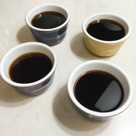 Japanese Jelly, Jelly Coffee, Jelly Cream, Coffee Jelly, Dessert Glasses, Heavy Cream, Japanese Style, Try It, Hot Coffee