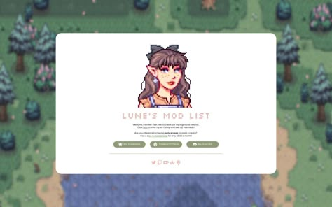 Access my Stardew Valley mod list! Mods For Stardew Valley, Aesthetic Stardew Valley Mods, Stardew Valley Witchy Mods, Modded Stardew Valley, Stardew Valley Cheat Sheet, Stardew Valley Hair Mod, Stardew Valley Shane Fanart, Stardew Valley Clothes Mod, Stardew Valley Portrait Mod