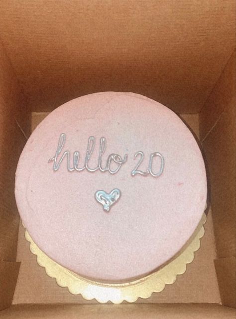 Hello 20 Birthday Cake, 20 Cake, Hello 20, Hello Thirty, Hello 30, 20 Birthday Cake, Birthday Aesthetic, Birthday Quotes For Me, Snap Ideas