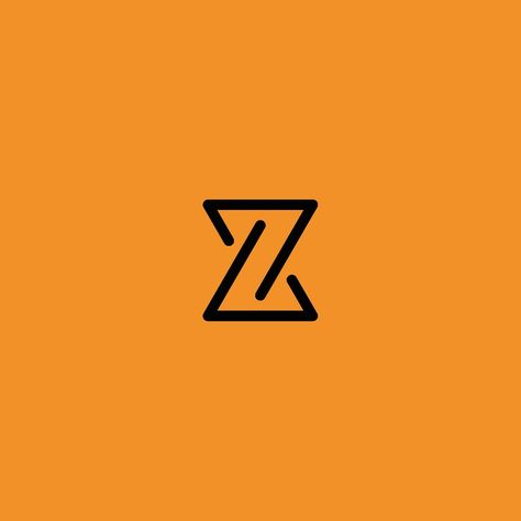 Minimalist logo Z , small business logo designed by illustrator Z Logo Design Typography, Z Logo Design Ideas, Letter Z Art, Zara Interior, Az Logo, Z Logo Design, Z Letter Logo, Ds Logo, Letter Z Logo