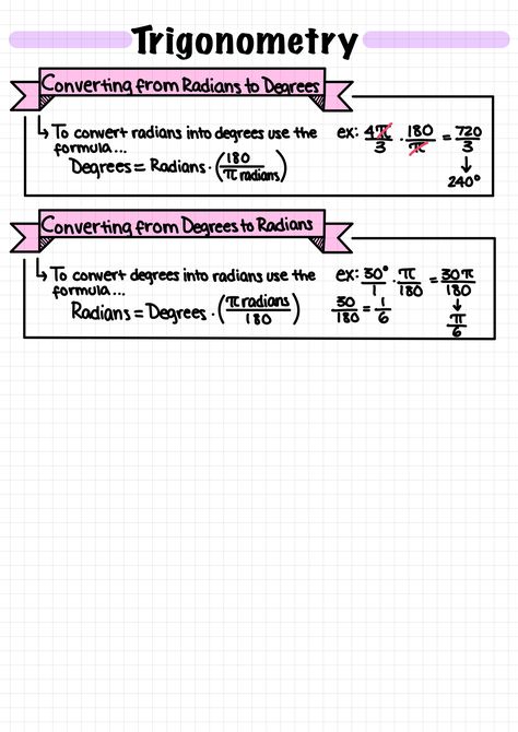 Math Notes Aesthetic Ipad, Ipad Math Notes, Trig Notes, Note Format, Ipad Learning, Advanced Functions, Ipad Notes, Memo Pad Design, Digital Notes