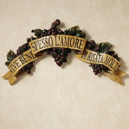 20" - 49.99 Tuscan Wall Art, Small Kitchen Wall, Italian Wall Decor, Italian Kitchen Decor, Grape Decor, Italian Wall Art, Tuscan Style Homes, Kitchen Wall Hangings, Theme Pictures