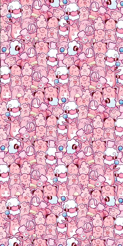 Pink Pokemon Custom Box BG by SQUiDSOMNiACS.deviantart.com on @DeviantArt Pink Pokemon, Pokémon Wallpaper, Pokemon Backgrounds, Cool Pokemon Wallpapers, Kawaii Background, Gameboy Color, Phone Lockscreen, Pokemon Wallpaper, Phone Wallpaper Pink