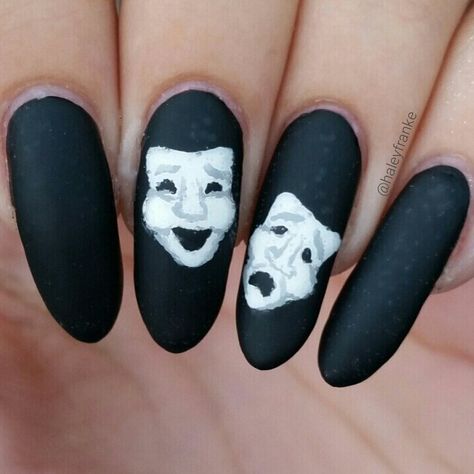 Acting Nail Ideas Theater Nails, Theatre Nails, Nail Place, Inspired Nails, Ideas Nails, Cool Ideas, Nail Technician, Nail Artist, Nail Ideas