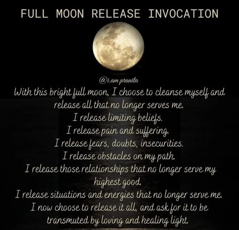 Full Moon Yoga, Full Moon Release, Moon Intentions, Moon Poems, Negative Energy Cleanse, Full Moon Eclipse, Moon Zodiac, Moon Rituals, Witch Quotes