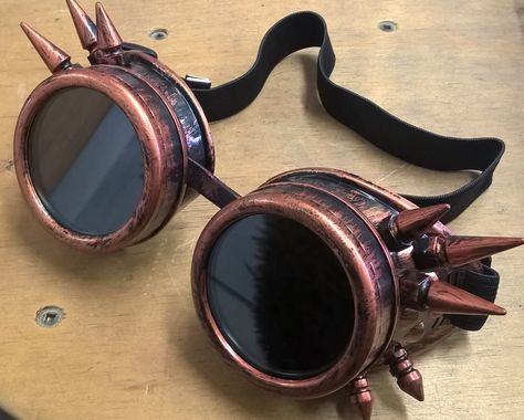 Cool Goggles Aesthetic, Gogles Girl Aesthetic, Pink Steampunk Aesthetic, Radioactive Character, Cute Goggles, Cyberpunk Goggles, Goggles Aesthetic, Steam Punk Goggles, Goggles Drawing