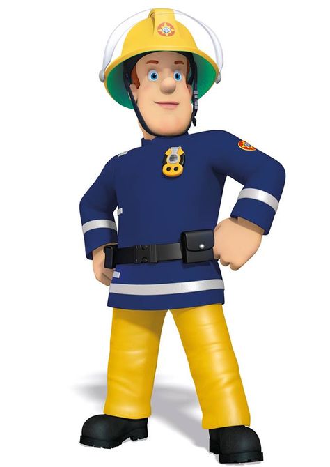 Fireman Cartoon, Fireman Sam Birthday Party, Fireman Sam Cake, Tom Thomas, Fire Officer, Fireman Party, Circus Characters, Great Fire Of London, Fireman Sam