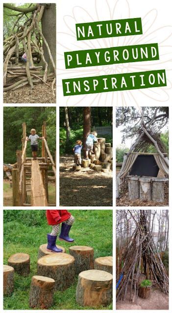 Montessori Playground, Playground Inspiration, Natural Backyard, Playing In The Woods, Natural Playscapes, Natural Play Spaces, Natural Playgrounds, Outdoor Play Space, Bohemian Mama