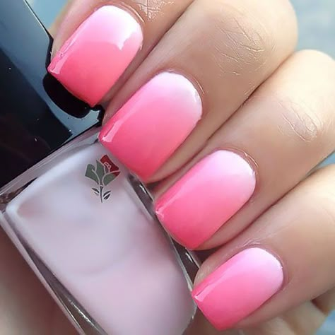 18 Beautiful Ombre Nail Design Ideas for 2021 - The Trend Spotter Pretty Ombre Nails Short, Ombre Nail Design, Orange Ombre Nails, Stars Nails, Ombre Gel Nails, Red Ombre Nails, Purple Ombre Nails, Blue Ombre Nails, Ombre Nail Art Designs