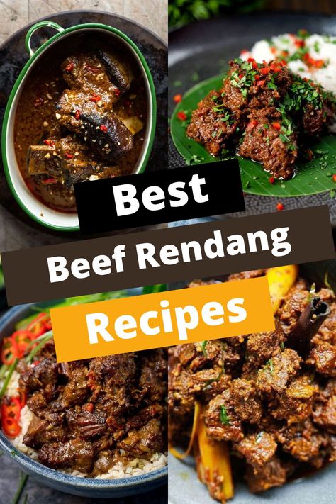 TOP 7 BEEF RENDANG RECIPES FOR FLAVOR Beef Rendang Recipe Malaysia, Beef Rendang, Beef Rendang Recipe, Best Baklava Recipe, Veal Saltimbocca, Saltimbocca Recipe, Boiled Egg Recipes, Hard Boiled Egg Recipes, Baklava Recipe