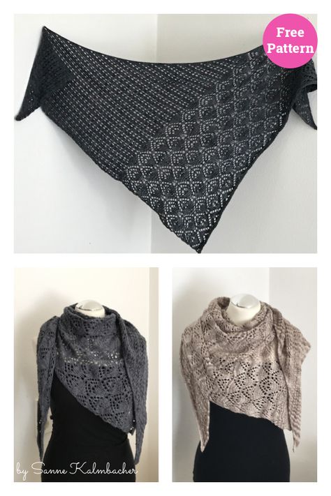 Free Knitted Wrap Patterns, Free Knitted Shawl Patterns, Knitted Shawls Free Patterns Easy, Handmade Wool Scarf, Easy Scarf Knitting Patterns, Baby Hat Knitting Patterns Free, Advanced Knitting, Elegant Shawl, Knit Baby Booties