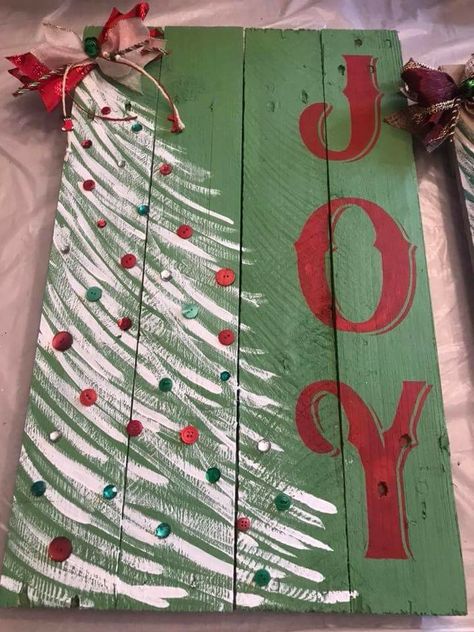 Only a photo but easy to do! Christmas Wood Crafts, Navidad Diy, Cute Diy, Noel Christmas, Christmas Wood, Ideas For, Holiday Diy, Christmas Deco, Xmas Crafts