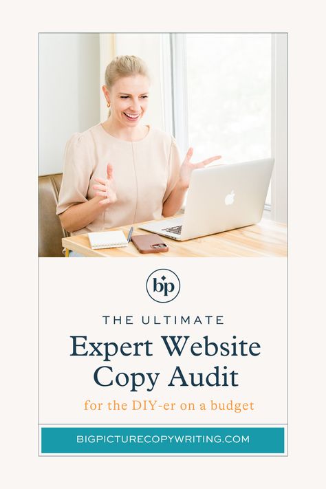 Looking to get a professional's eyes on your website copy before you hit publish? Whether you're looking to perfect a sales page, sales funnel or your website copywriting skills - our website copy audit is made for a DIY-er on a budget. You get access to the best copywriting tips for beginners, copyediting and branding expertise. Click to learn more at Big Picture Copywriting. Sequence Writing, Email Sequence, Sales Copy, Brand Messaging, Website Copywriting, Brand Strategy Design, Copywriting Tips, Website Copy, Ad Copy