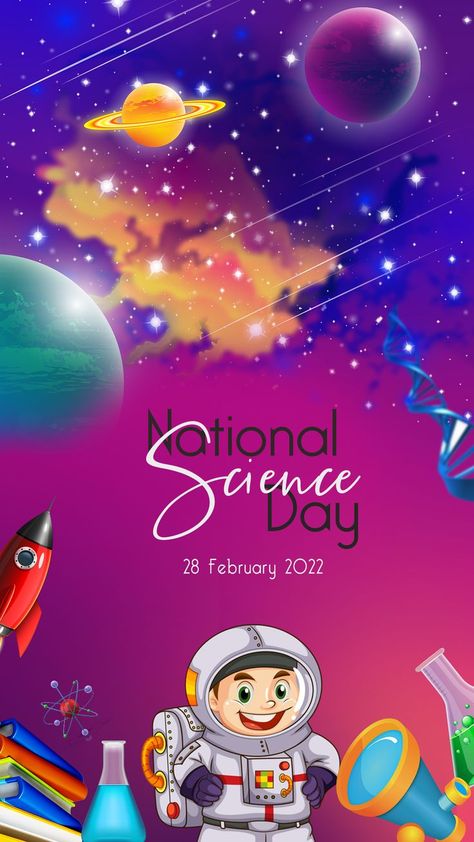 Science Day Poster Design, National Science Day Poster, Science Day Poster, World Science Day, National Science Day, Social Media Campaign Design, Science Day, Marathi Love Quotes, Science Festival