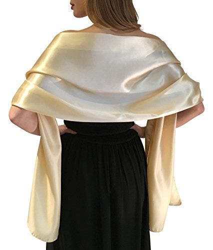 Stunning Silky Satin Bridal Wrap Stole Shawl Pashmina Sca... https://www.amazon.co.uk/dp/B0195CFM0G/ref=cm_sw_r_pi_dp_x_jSdNyb99Z2A88 Gold Shawl, Satin Shawl, Gold Evening Dresses, Pashmina Wrap, Dresses Satin, Bridal Wrap, Satin Evening Dresses, Wedding Shawl, Wedding Wraps