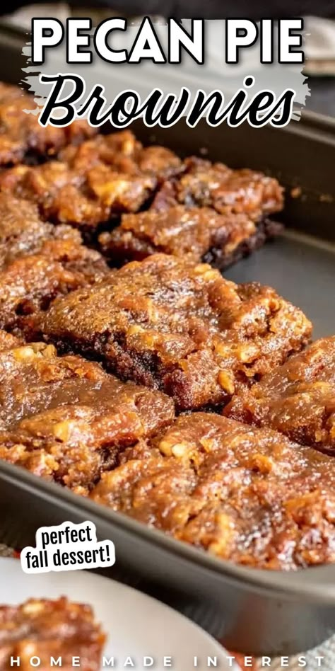 Pecan Pie Brownies Recipe, Pecan Brownies Recipe, Classic Pecan Pie, Pecan Pie Brownies, Fudgy Chocolate Brownies, Pecan Pie Cake, Pecan Brownies, Blonde Brownies, Pie Brownies