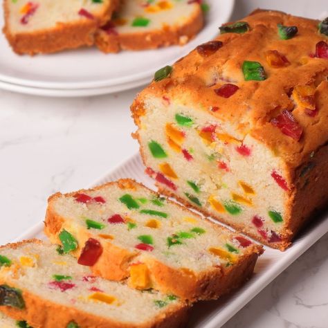 Eggless Tutti Frutti Cake - Easy To Make | Eggless Tutti Frutti Cake - Easy To Make Written recipe: https://bit.ly/2CebcWO Follow me on Instagram: https://www.instagram.com/aartimadan/ To know... | By Aarti Madan Blueberry Butter Cake, Durga Mata Murti, Tutti Frutti Cake, Blueberry Butter, Amaretto Cake, Lava Cake Recipes, Durga Mata, Eggless Cake Recipe, Eggless Baking