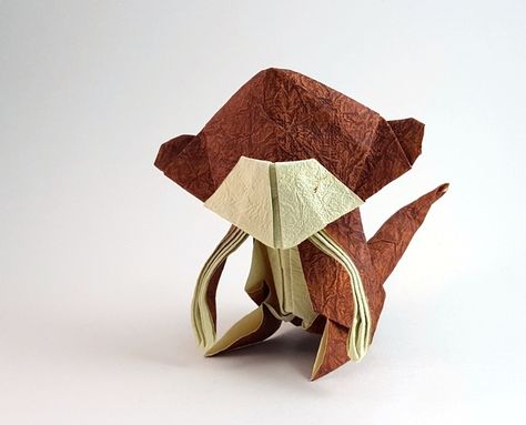 Origami Gorilla, Origami Monkey, Origami Snake, Monkey Crafts, Creative Origami, Origami Artist, Chinese New Year Crafts, How To Make Origami, Book Origami