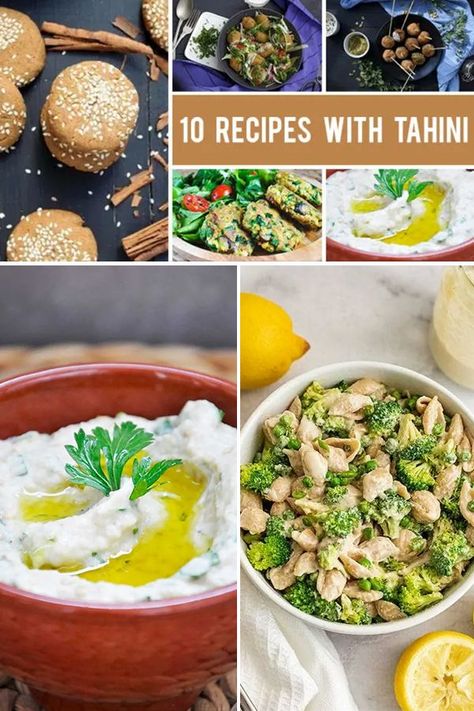 Recipes With Tahini, Tahini Recipe, Tahini, Hummus, Food Inspiration, Being Used, How To Use, Healthy Recipes, Ethnic Recipes