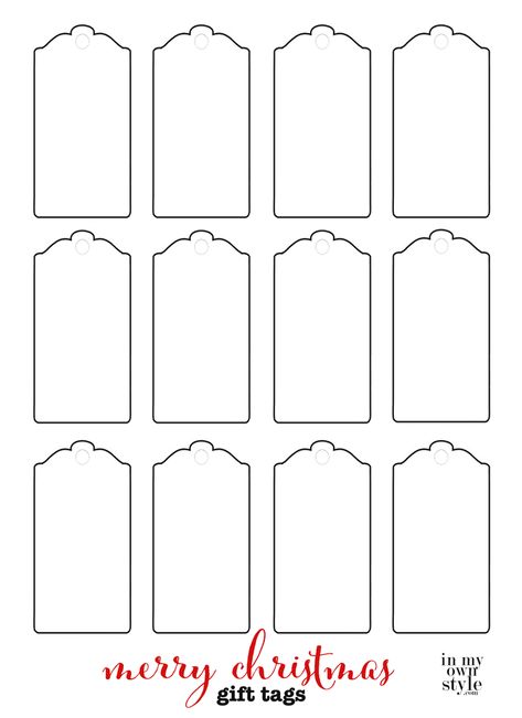 Gift-tags-for-Christmas-Free-Printable Gift Tag Template Free Printable Zazzle, Free Printable Tags Templates, Gift Tag Christmas Printable, Blank Gift Tag Template, Blank Printable Gift Tags, Gift Tag Template Free Printable, Free Printable Christmas Gift Tags Label Templates, Free Printable Farmhouse Christmas Gift Tags, Gift Tag Template Free