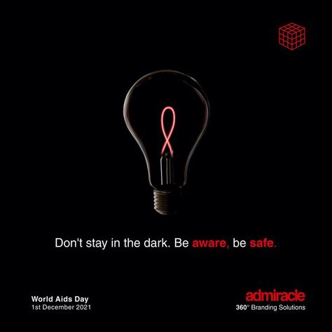 World Aids Day Creative Ads, Aids Poster, Creative Marketing Campaign, Aids Awareness, Real Estate Marketing Design, Aids Day, World Aids Day, Digital Marketing Design, Motion Design Video