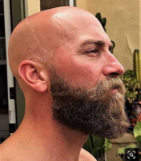 BEARDS IN THE WORLD on Instagram: “From Pinterest THE BEST WAY BALD & BEARD #beautifulbeard #beard #beards #bearded #barbudo #barbe #barbu #barbeiro #barber #barbuto…” Beard Styles Bald Head, Bald And Bearded Men Style, Bald And Beard, Bald With Beard Men, Bald Bearded Men, Beard Styles For Bald Men, Black Beard Styles, Beard Bald, Beard Styles Bald