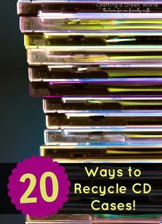 Cd Case Crafts, Dvd Case Crafts, Dvd Crafts, Cd Recycling, Crafts With Cds, Cd Recycle, Recycled Cd Crafts, Diorama Diy, Cd Crafts Diy