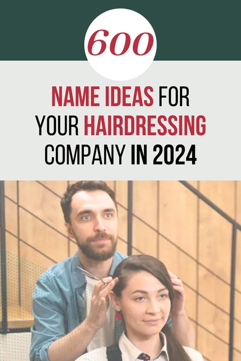 We've compiled 600+ of the most stylish, engaging name options for hair salons updated for 2024! Hair Salon Names Ideas Unique, Unisex Hair Salon, Salon Names Ideas, Hair Salon Names, Salon Names, Hair Salons, Name Ideas, Hair Shop, A Name