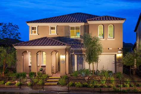 Castille Community in Las Vegas by Woodside Homes Nevada ~ Pamplona Exterior Nevada Homes Exterior, Nevada House Exterior, Woodside Homes, Oasis Springs, Nevada Homes, New Home Buyer, Henderson Nv, Pamplona, Henna Tattoo