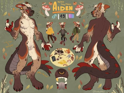 Dinodog Fursona, Fursona Sheet, Cow Fursona, Fursuit Reference Sheet, Fursona Reference Sheet, Fursona Ref Sheet, Fursona Reference, Anthropomorphic Ideas, Canine Art