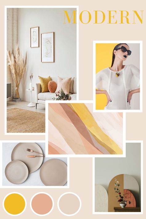 Branding Mood Board Visual Identity, Moodboard Inspiration Mood Boards Ideas, Simple Moodboard, Modern Mood Board, Art Mood Board, Spring Mood Board, Mood Board Layout, Brand Mood Board, Branding Mood Board Inspiration