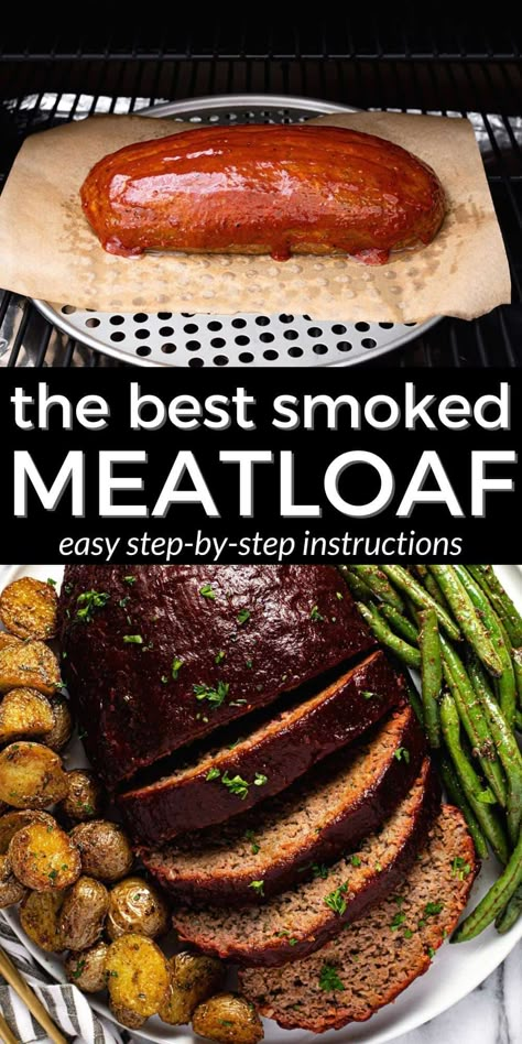 Smoked Meatloaf Recipes, Smoked Meatloaf On Pellet Grill, Grilling Appetizers, Wisconsin Beer Cheese Soup, Layered Lasagna, Smoked Meatloaf Recipe, Pasta Simple, Beer Cheese Soup, Sunday Night Dinner