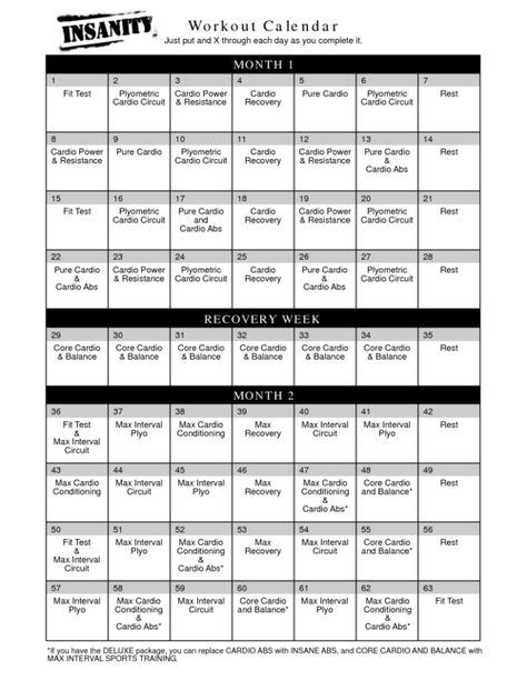 fitspiration: “ acciohealthylifestyle: “ • Plyometric Cardio Circuit • Cardio Power & Resistance • Cardio Recovery • Pure Cardio • Cardio Abs • Core Cardio & Balance • Max Interval Circuit • Max... Insanity Workout Schedule, Insanity Workout Calendar, Planning Sport, Cardio Circuit, Cardio Abs, Shaun T, Insanity Workout, Workout Calendar, Body Weight Training