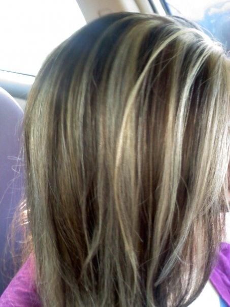 brown lowlights and very light highlights I want my hair color like this:) Chunky Blonde Highlights, Balayage Blond, Hair Highlights And Lowlights, Brown Hair With Blonde Highlights, Trendy Hair Color, Long Blonde, Hair Color And Cut, Brown Hair With Highlights, Long Blonde Hair