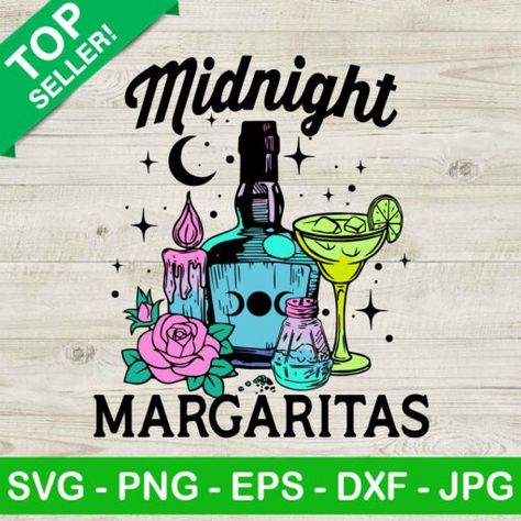 Midnight Margaritas SVG, Margaritas SVG, Practical Magic Halloween SVG 1 The Moon Costume, Three Of Cups, Midnight Margaritas, Free Halloween Svg, Paint Book, Moon Costume, Craft Retreat, Halloween Svgs, Tequila Margarita