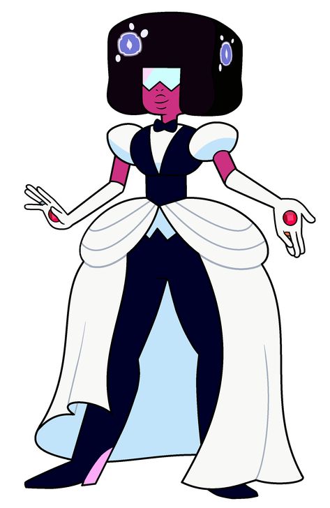 Garnet Wedding Dress, Garnet Cosplay, Garnet Dress, Perla Steven Universe, Garnet Steven, Garnet Steven Universe, Steven Universe Pictures, Steven Universe Anime, Garnet Wedding