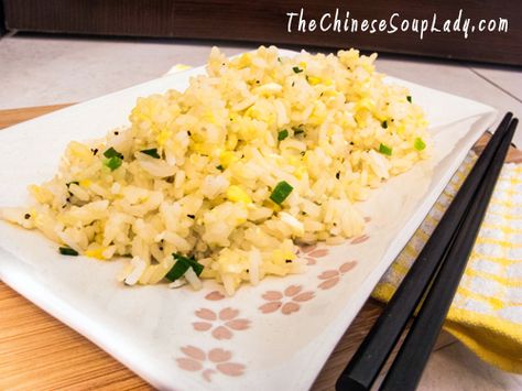 Ginger and Egg Fried Rice (for Chinese Confinement) | The Chinese Soup Lady & Chinese Soup Recipes Ginger Fried Rice Postpartum, Confinement Food, Chinese Soup Recipes, Fried Rice With Egg, Breastfeeding Foods, Healing Recipes, Chinese Dishes, Cooking Instructions, Wine And Dine