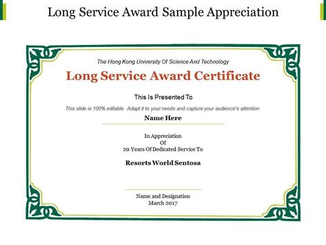 Long Service Certificate Template Sample In 2020 Intended For Long Service Certificate Template Sample Retirement Certificate, Experience Letter, Blank Certificate Template, Free Printable Certificates, Service Template, Free Gift Certificate Template, Certificate Of Achievement Template, Free Certificate Templates, Awards Certificates Template