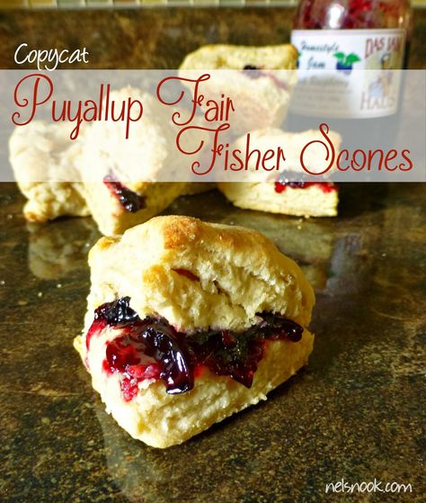 Puyallup Fair, Fair Week, Raspberry Scones, Scone Mix, State Fair Food, Fair Food, Scones Recipe, What's For Breakfast, Fair Food Recipes