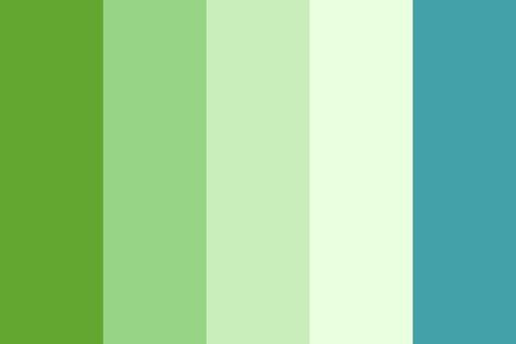 Seaweed Tickles Color Palette Seaweed Color Palette, Green Pallet, Email Examples, Green Colour Palette, Pretty Colors, Pretty Colours, Color Names, Main Colors, Color Palettes